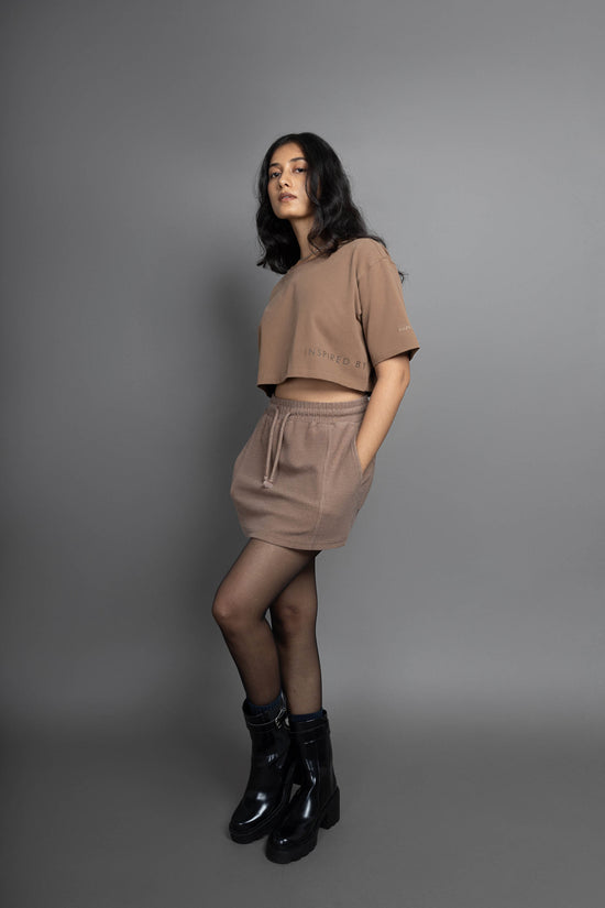 Peached Organic Crop Tee