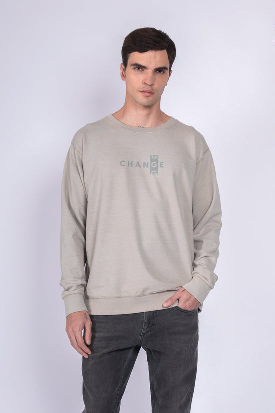 Recycled Vintage Washed Crew Neck Sweatshirt