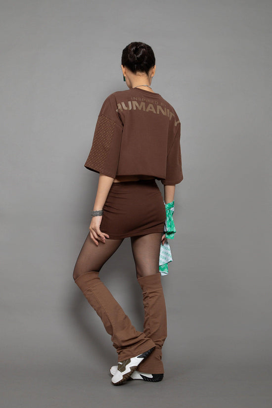 Humanity Organic Blend Cropped Tee